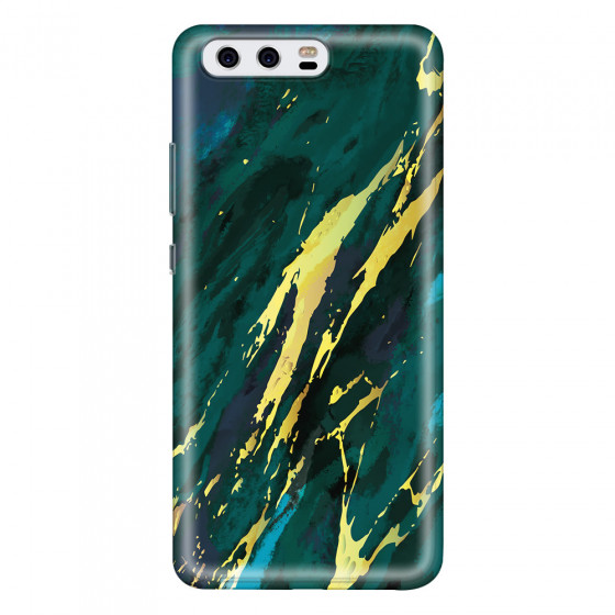 HUAWEI - P10 - Soft Clear Case - Marble Emerald Green