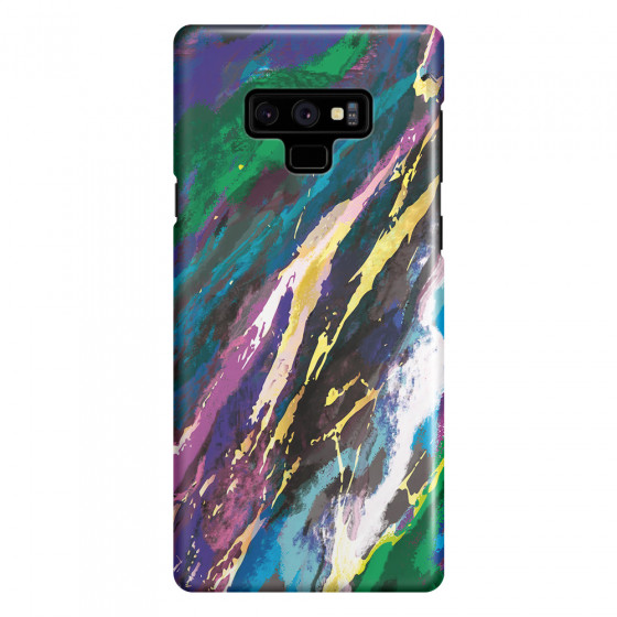 SAMSUNG - Galaxy Note 9 - 3D Snap Case - Marble Emerald Pearl