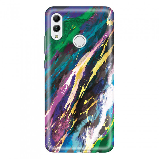 HONOR - Honor 10 Lite - Soft Clear Case - Marble Emerald Pearl