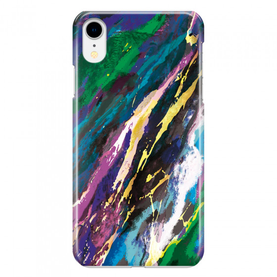 APPLE - iPhone XR - 3D Snap Case - Marble Emerald Pearl