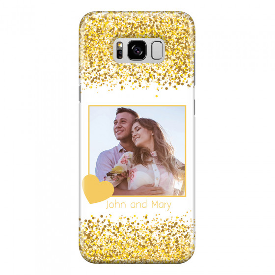 SAMSUNG - Galaxy S8 - 3D Snap Case - Gold Memories