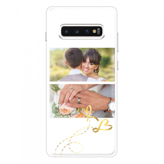 SAMSUNG - Galaxy S10 Plus - Soft Clear Case - Wedding Day