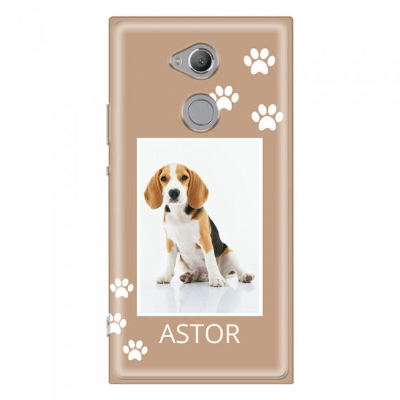 SONY - Sony XA2 Ultra - Soft Clear Case - Puppy