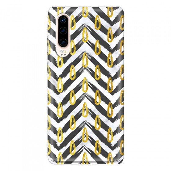 HUAWEI - P30 - Soft Clear Case - Exotic Waves
