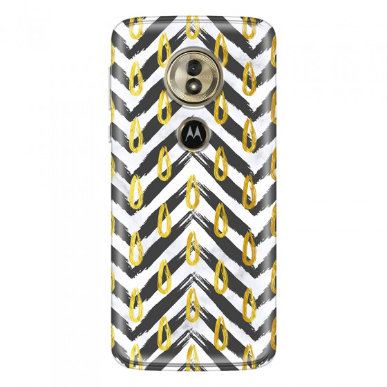 MOTOROLA by LENOVO - Moto G6 Play - Soft Clear Case - Exotic Waves