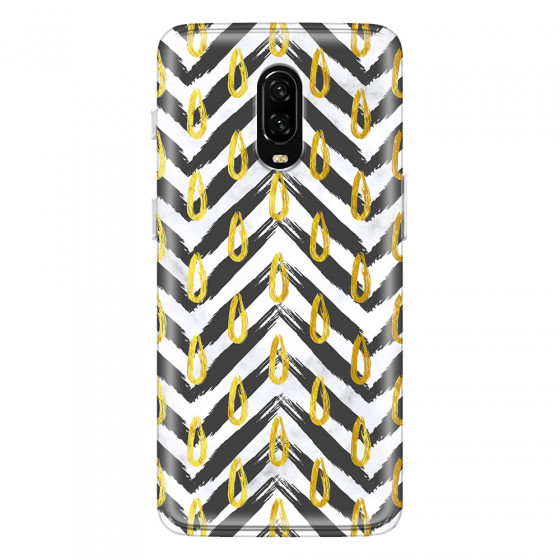 ONEPLUS - OnePlus 6T - Soft Clear Case - Exotic Waves