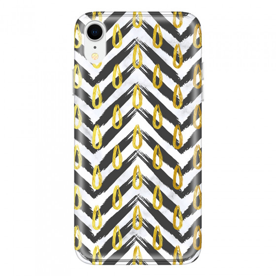 APPLE - iPhone XR - Soft Clear Case - Exotic Waves
