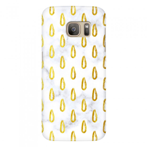 SAMSUNG - Galaxy S7 - 3D Snap Case - Marble Drops