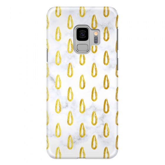 SAMSUNG - Galaxy S9 - 3D Snap Case - Marble Drops