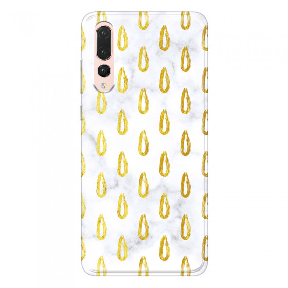 HUAWEI - P20 Pro - Soft Clear Case - Marble Drops