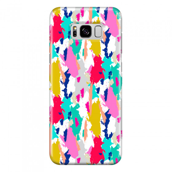 SAMSUNG - Galaxy S8 - 3D Snap Case - Paint Strokes