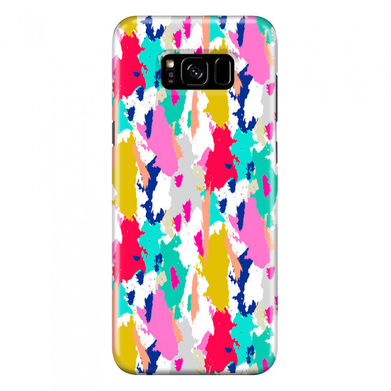 SAMSUNG - Galaxy S8 Plus - 3D Snap Case - Paint Strokes