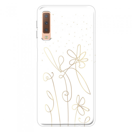 SAMSUNG - Galaxy A7 2018 - Soft Clear Case - Up To The Stars
