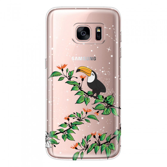 SAMSUNG - Galaxy S7 - Soft Clear Case - Me, The Stars And Toucan