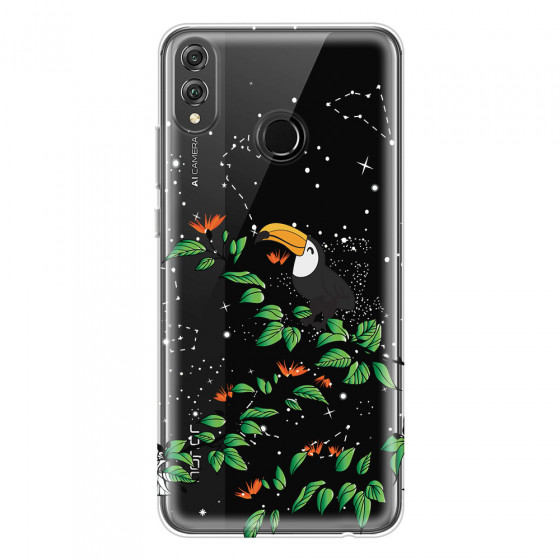 HONOR - Honor 8X - Soft Clear Case - Me, The Stars And Toucan