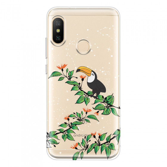 XIAOMI - Mi A2 Lite - Soft Clear Case - Me, The Stars And Toucan