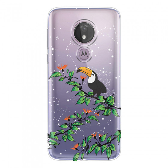MOTOROLA by LENOVO - Moto G7 Power - Soft Clear Case - Me, The Stars And Toucan