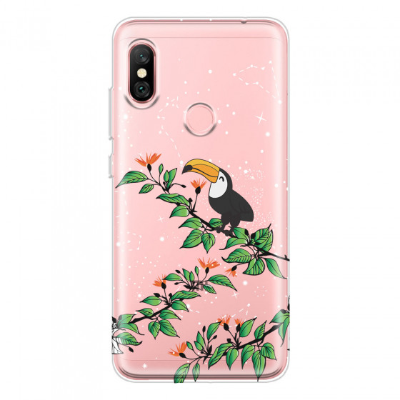 XIAOMI - Redmi Note 6 Pro - Soft Clear Case - Me, The Stars And Toucan