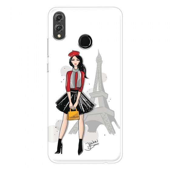 HONOR - Honor 8X - Soft Clear Case - Paris With Love
