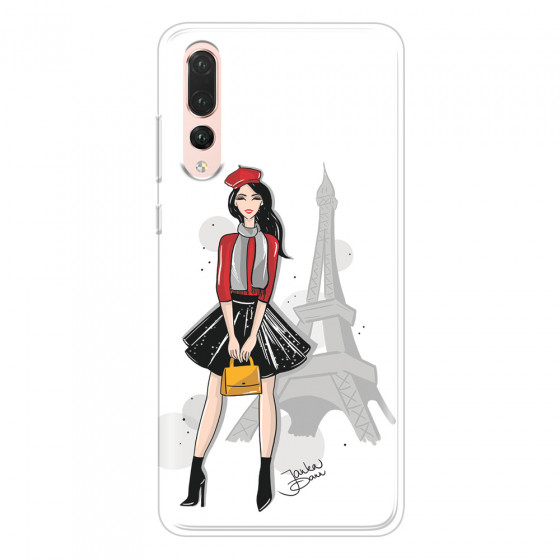HUAWEI - P20 Pro - Soft Clear Case - Paris With Love