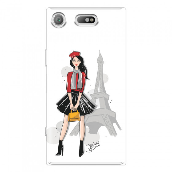 SONY - Sony XZ1 Compact - Soft Clear Case - Paris With Love