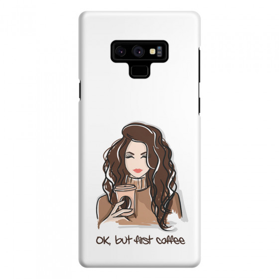 SAMSUNG - Galaxy Note 9 - 3D Snap Case - But First Coffee