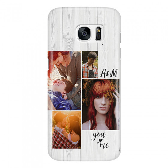 SAMSUNG - Galaxy S7 Edge - 3D Snap Case - Love Arrow Memories