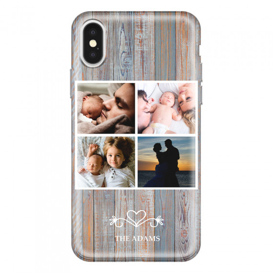 APPLE - iPhone X - Soft Clear Case - The Adams