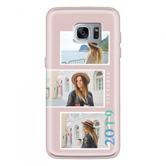 SAMSUNG - Galaxy S7 Edge - Soft Clear Case - Victoria
