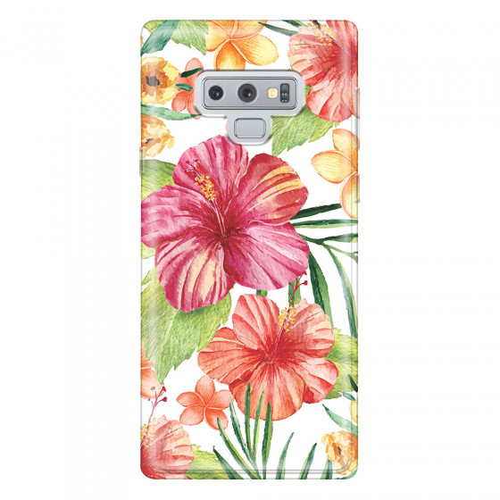SAMSUNG - Galaxy Note 9 - Soft Clear Case - Tropical Vibes