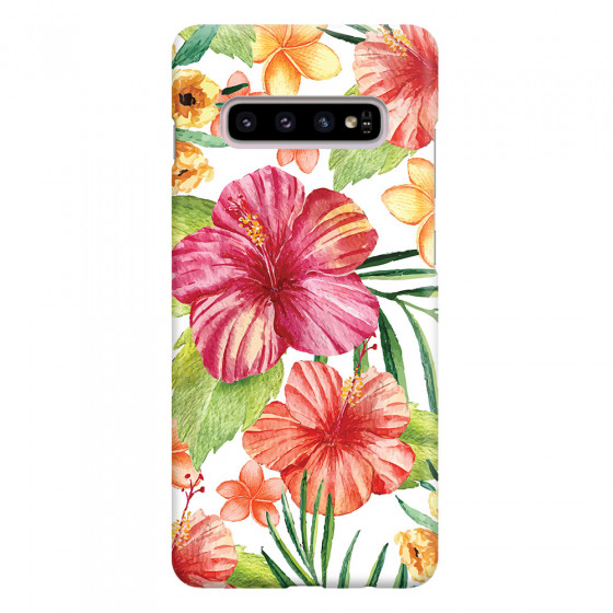 SAMSUNG - Galaxy S10 Plus - 3D Snap Case - Tropical Vibes