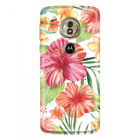 MOTOROLA by LENOVO - Moto G6 Play - Soft Clear Case - Tropical Vibes