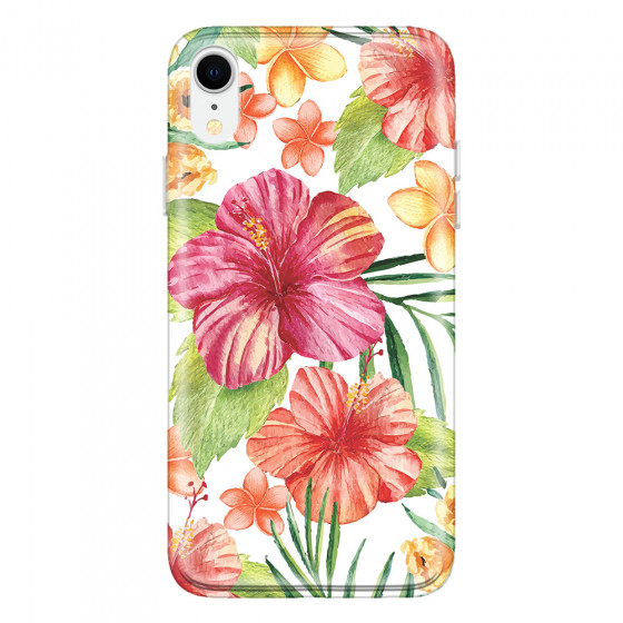 APPLE - iPhone XR - Soft Clear Case - Tropical Vibes