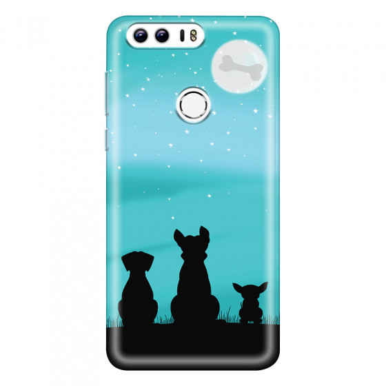 HONOR - Honor 8 - Soft Clear Case - Dog's Desire Blue Sky