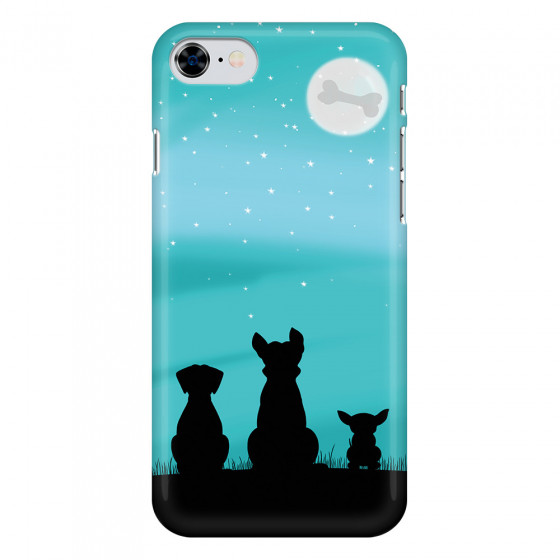 APPLE - iPhone 8 - 3D Snap Case - Dog's Desire Blue Sky