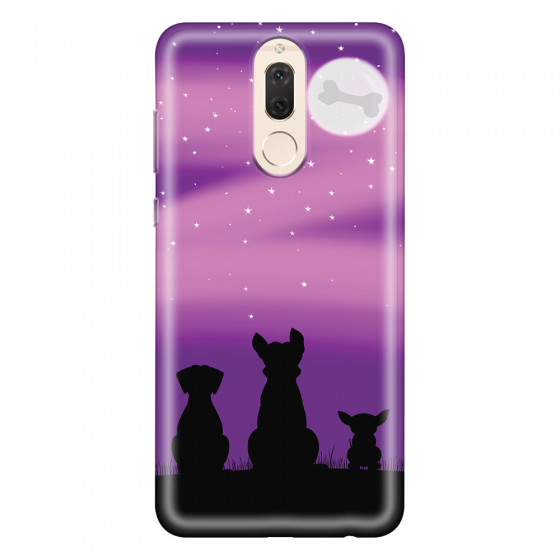 HUAWEI - Mate 10 lite - Soft Clear Case - Dog's Desire Violet Sky