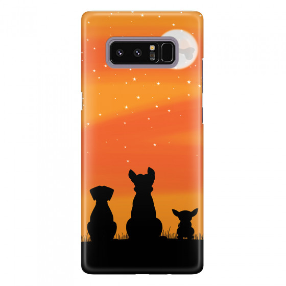 Shop by Style - Custom Photo Cases - SAMSUNG - Galaxy Note 8 - 3D Snap Case - Dog's Desire Orange Sky