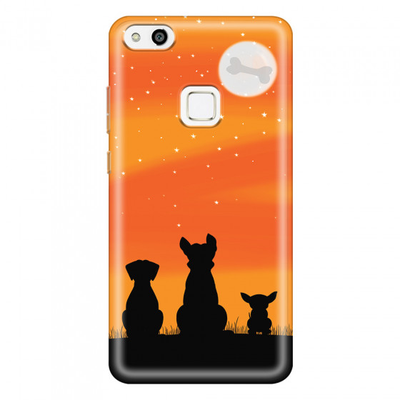 HUAWEI - P10 Lite - Soft Clear Case - Dog's Desire Orange Sky