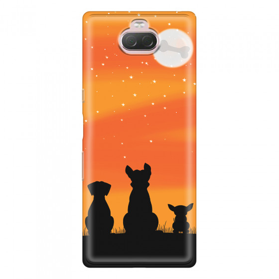 SONY - Sony 10 Plus - Soft Clear Case - Dog's Desire Orange Sky
