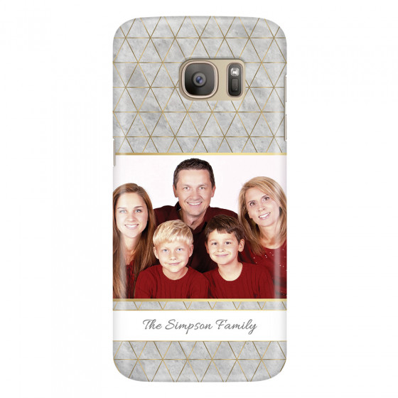 SAMSUNG - Galaxy S7 - 3D Snap Case - Happy Family