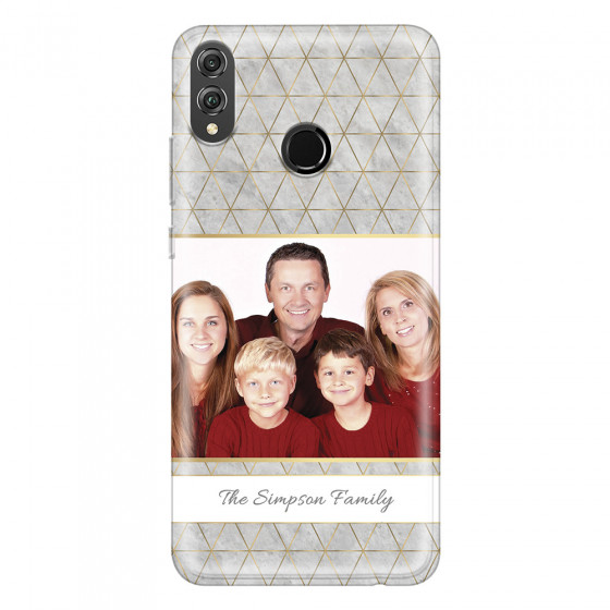 HONOR - Honor 8X - Soft Clear Case - Happy Family