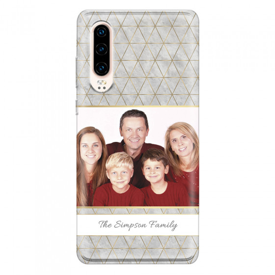 HUAWEI - P30 - Soft Clear Case - Happy Family