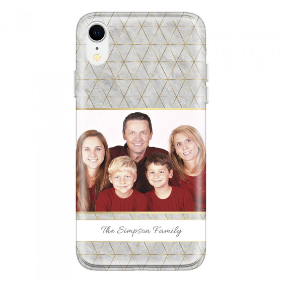 APPLE - iPhone XR - Soft Clear Case - Happy Family
