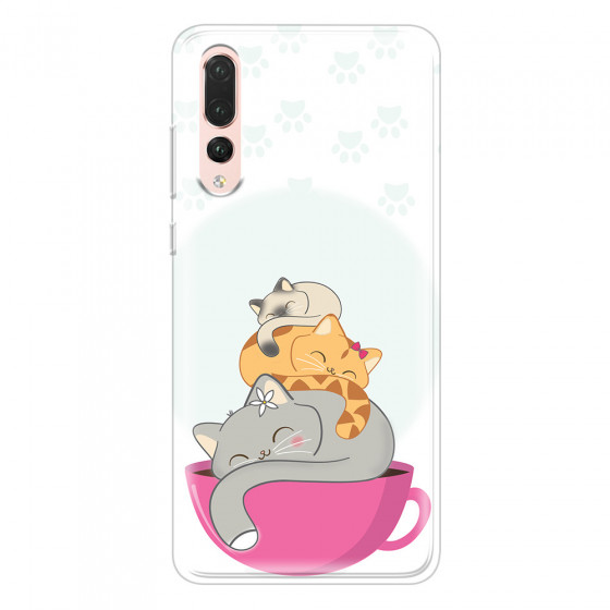 HUAWEI - P20 Pro - Soft Clear Case - Sleep Tight Kitty