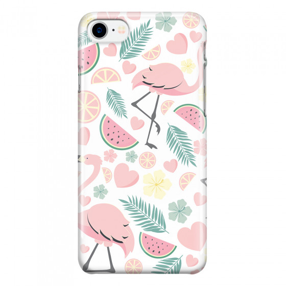 APPLE - iPhone 7 - 3D Snap Case - Tropical Flamingo III