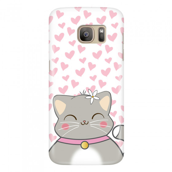 SAMSUNG - Galaxy S7 - 3D Snap Case - Kitty