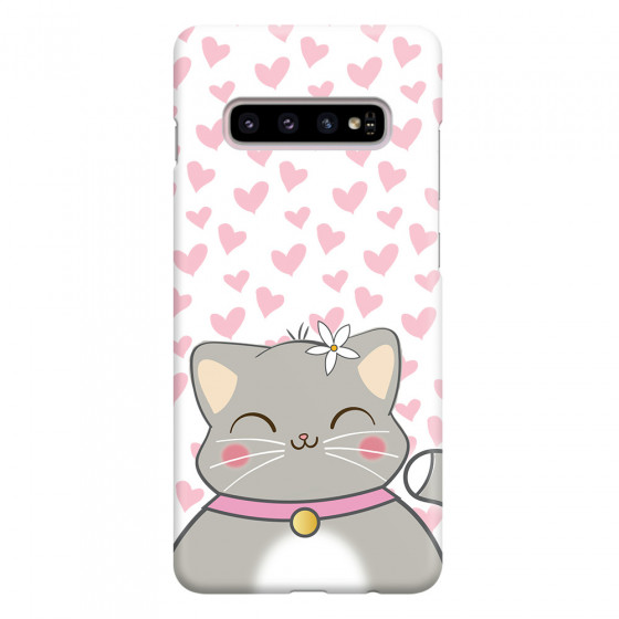 SAMSUNG - Galaxy S10 Plus - 3D Snap Case - Kitty