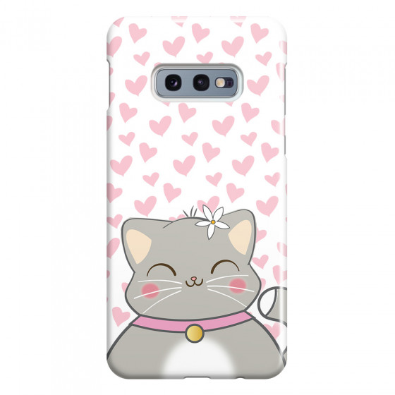 SAMSUNG - Galaxy S10e - 3D Snap Case - Kitty