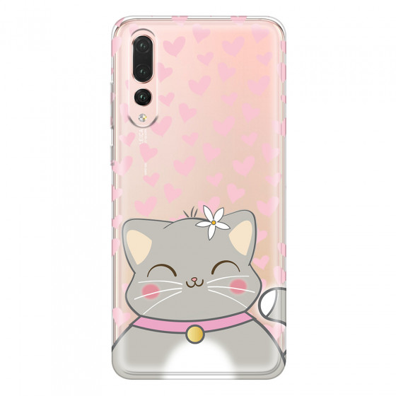 HUAWEI - P20 Pro - Soft Clear Case - Kitty