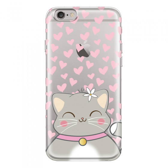 APPLE - iPhone 6S - Soft Clear Case - Kitty